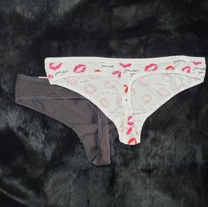 🩷Women's XL Cotton Thong Duo NWT XL or 10/12